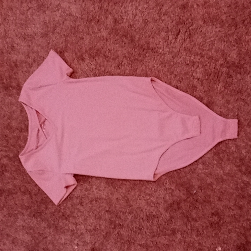 Pink bodysuit
